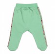 Ползунки с ножками арт 26-250, цвет Светло-зеленый - "Mama's Mart"  Интернет-магазин детских товаров