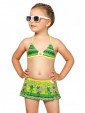 Купальник для девочки раздельный GB 071405 Felisity, цвет Зеленый - "Mama's Mart"  Интернет-магазин детских товаров