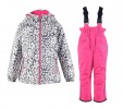 Комплект мембранный зимний для девочки Crockid ВК 20035/н1 (полукомбинезон и куртка) - "Mama's Mart"  Интернет-магазин детских товаров