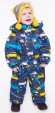 Комбинезон мембранный зимний для мальчика UKI KIDS (Юки кидс), модель Бибика, цвет Синий - "Mama's Mart"  Интернет-магазин детских товаров