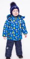 Комплект мембранный зимний для мальчика UKI KIDS (Юки кидс), модель Звездочки, цвет Синий - "Mama's Mart"  Интернет-магазин детских товаров