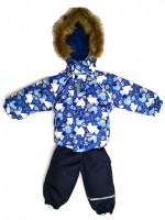 Комплект мембранный зимний (до -30)  для мальчика Caimano (Каймано), модель Rikki (Рикки), цвет Синий - "Mama's Mart"  Интернет-магазин детских товаров