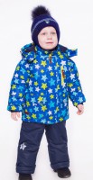 Комплект мембранный зимний для мальчика UKI KIDS (Юки кидс), модель Звездочки, цвет Синий - "Mama's Mart"  Интернет-магазин детских товаров