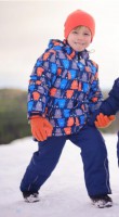 Комплект мембранный зимний для мальчика Crockid ВК 20017/н4 (полукомбинезон и куртка) - "Mama's Mart"  Интернет-магазин детских товаров