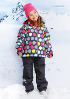 Комплект мембранный зимний для девочки Crockid ВК 20046/н1 (полукомбинезон и куртка) - "Mama's Mart"  Интернет-магазин детских товаров
