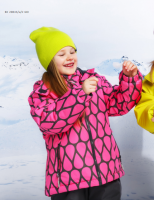 Комплект мембранный зимний для девочки Crockid ВК 20045/н2 (полукомбинезон и куртка) - "Mama's Mart"  Интернет-магазин детских товаров