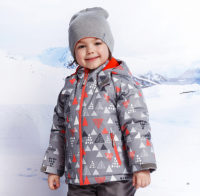Комплект мембранный зимний для мальчика Crockid ВК 20043/н1 (полукомбинезон и куртка) - "Mama's Mart"  Интернет-магазин детских товаров