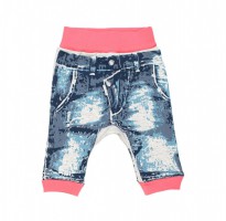 Ползунки под джинсу арт 26-229, цвет Розовый - "Mama's Mart"  Интернет-магазин детских товаров
