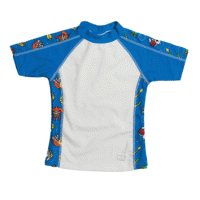 Футболка с коротким рукавом BABY BANZ, цвет Coolgardie blue (Кулгарди блу) - "Mama's Mart"  Интернет-магазин детских товаров